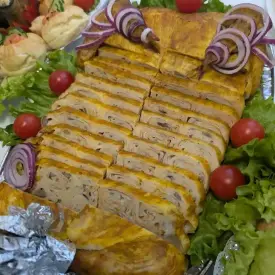 Фаршированная курица